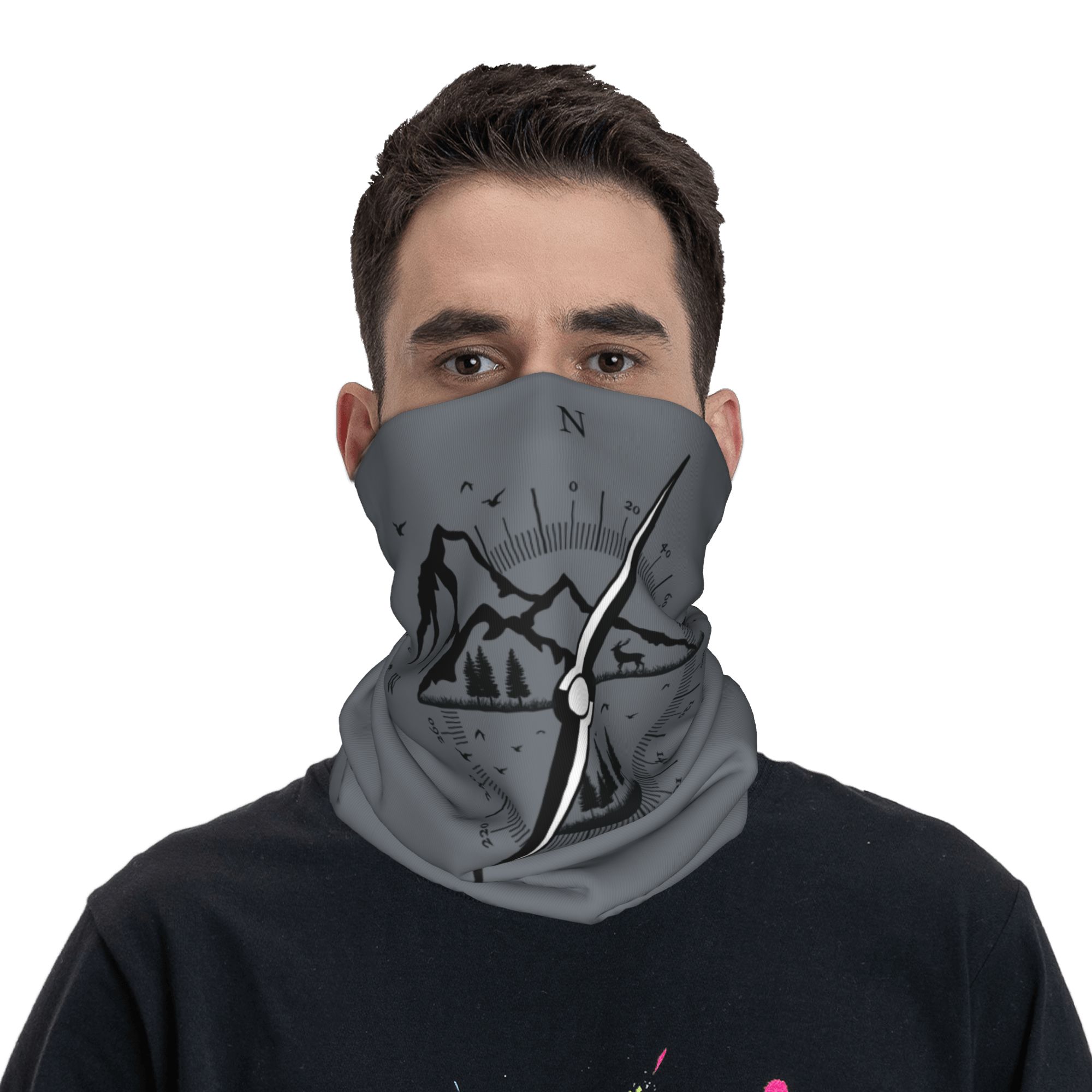 맞춤형 어드벤처 컴퍼스 겨울 헤드밴드 넥워머 남녀 하이 - Neck Warmer Tube 리뷰 및 가격