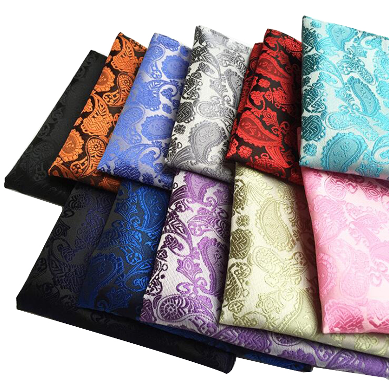 남성용 클래식 페이즐리 질감 손수건, 핑크 노란색 포켓 - Pocket Square Set 리뷰 및 가격