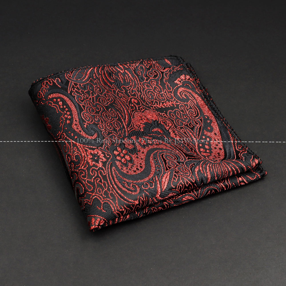 남성용 솔리드 컬러 손수건 스카프 빈티지 페이즐리 남성 - Pocket Square Set 리뷰 및 가격