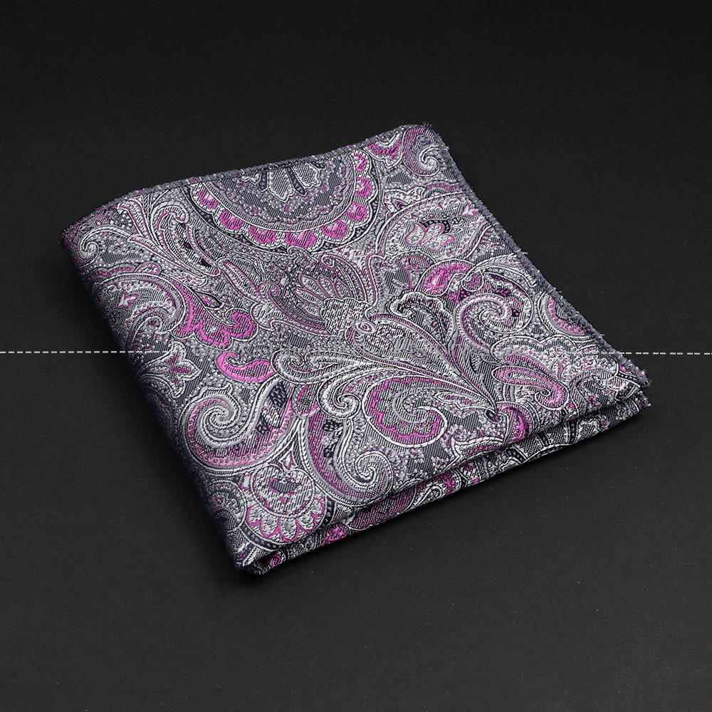 남성용 솔리드 컬러 손수건 스카프 빈티지 페이즐리 남성 - Pocket Square Set 리뷰 및 가격