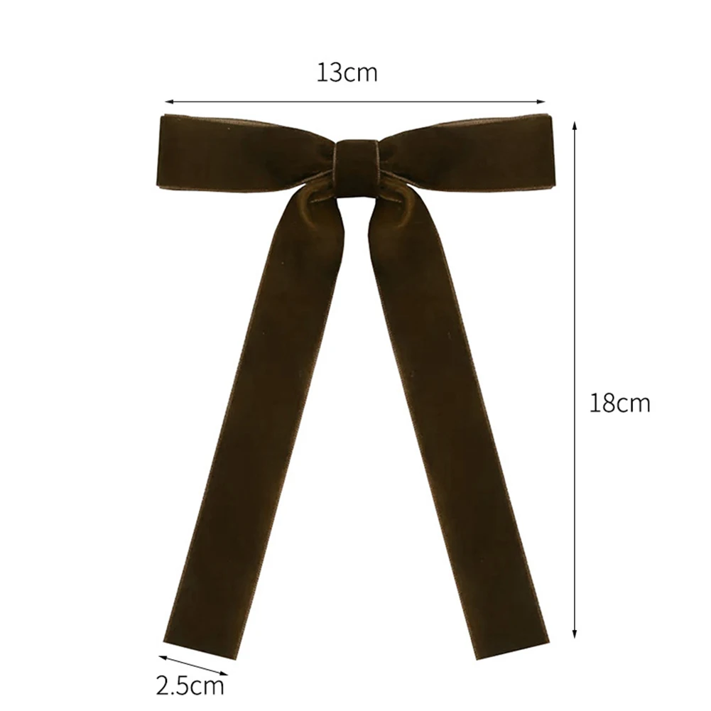 크리스마스 트리 장식용 2.5cm 라이트 커피 벨벳 리 - Bow Tie Pre Tied 리뷰 및 가격