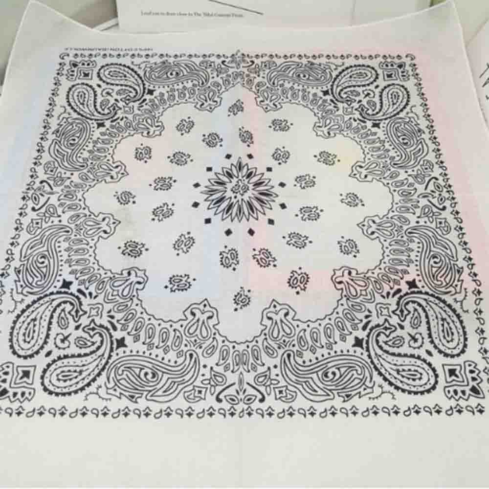 남성용 55cm x 55cm 페이즐리 무늬 헤드 랩,  - Handkerchief Cotton Men 리뷰 및 가격