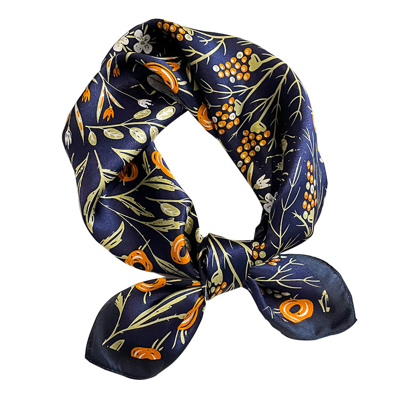 2026 패션 100% 리얼 실크 스퀘어 새틴 스카프  - Ascot Neck Scarf 리뷰 및 가격