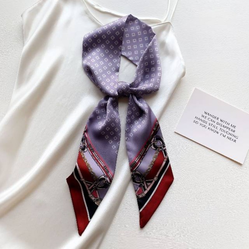 새로운 도착 긴 실크 리본 스카프처럼 여성을위한 패션  - Head Wrap Turban 리뷰 및 가격