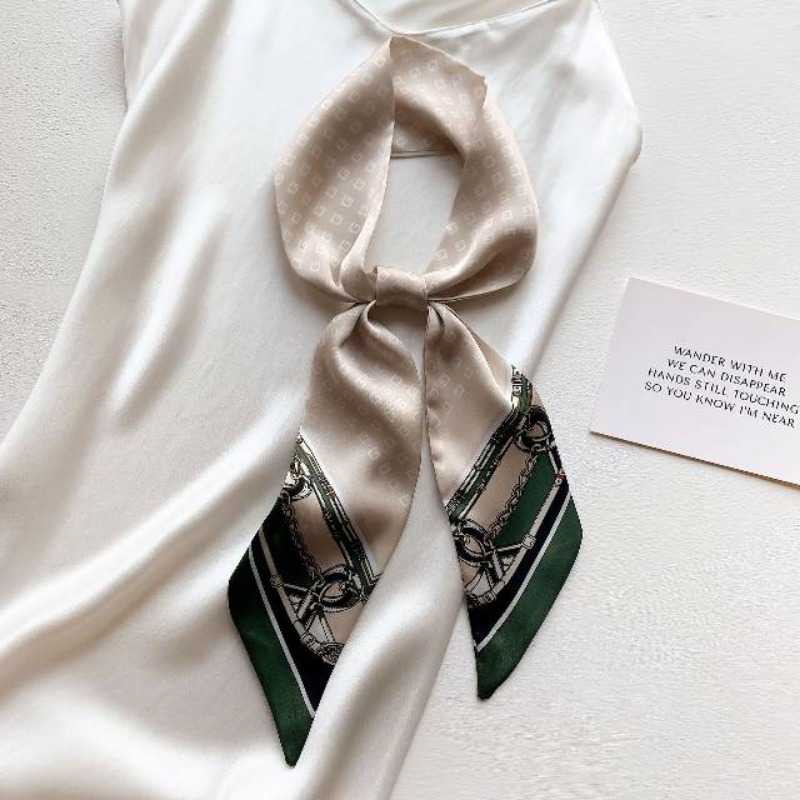 새로운 도착 긴 실크 리본 스카프처럼 여성을위한 패션  - Head Wrap Turban 리뷰 및 가격