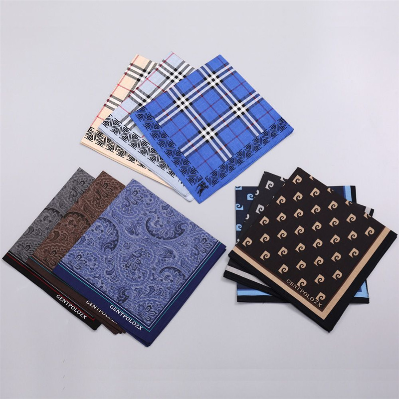 3Pcs 남자의 순수 코 튼 인쇄 격자 무늬 손수건 여 - Pocket Square Set 리뷰 및 가격