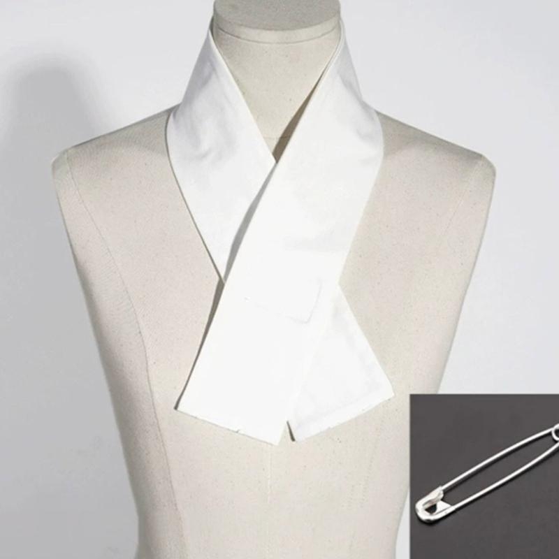 중국어 고대 스타일 분리형 거짓 칼라 Neckline  - Skinny Tie Men 리뷰 및 가격
