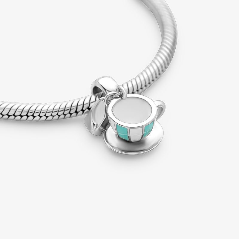 925 스털링 실버 참 장식품 화려한 나비 여행 음악  - Tie Clip Silver 리뷰 및 가격