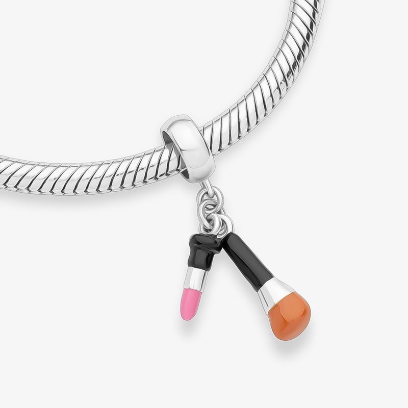 925 스털링 실버 참 장식품 화려한 나비 여행 음악  - Tie Clip Silver 리뷰 및 가격
